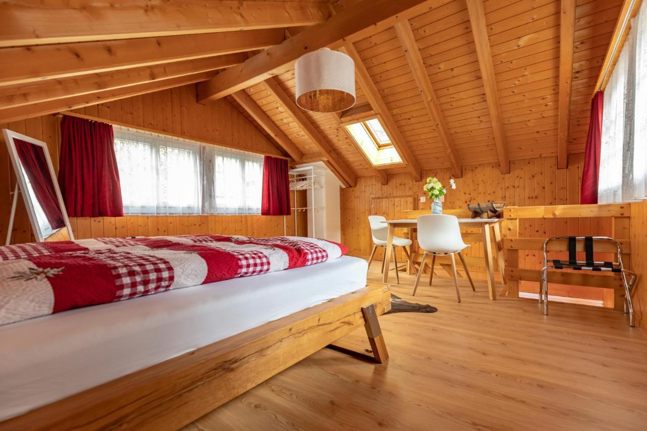 Chalet Waeschhuesli Near Interlaken, Grindelwald And Lauterbrunnen Гштайгвилер Экстерьер фото