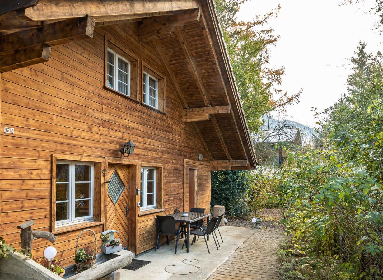 Chalet Waeschhuesli Near Interlaken, Grindelwald And Lauterbrunnen Гштайгвилер Экстерьер фото
